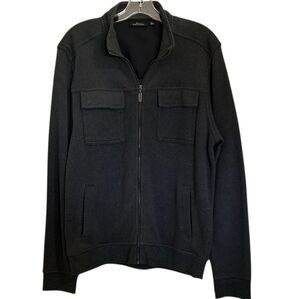 Marc Anthony Dark Gray Zip-Up Sweater